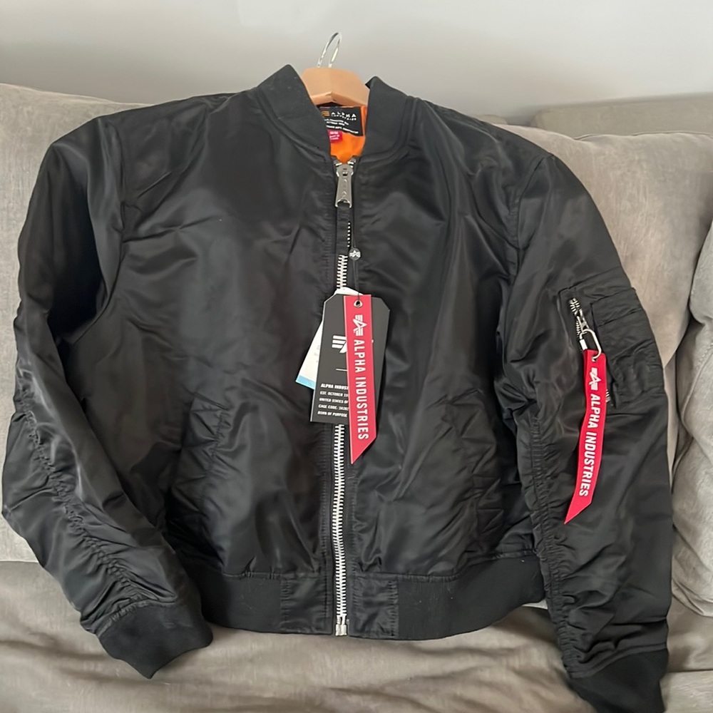 Alpha Industries Bomber Jacket.